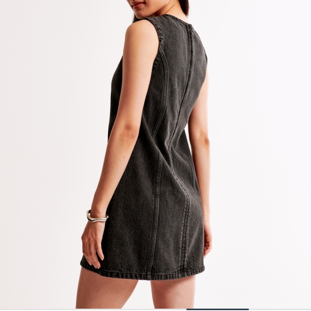 Abercrombie Black Denim Dress